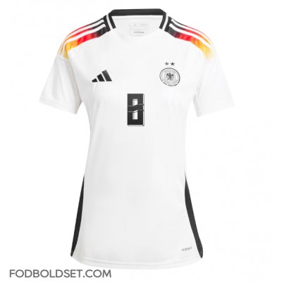Tyskland Toni Kroos #8 Hjemmebanetrøje Dame EM 2024 Kortærmet Tyskland Toni Kroos #8 Hjemmebanetrøje Dame EM 2024 Kortærmet